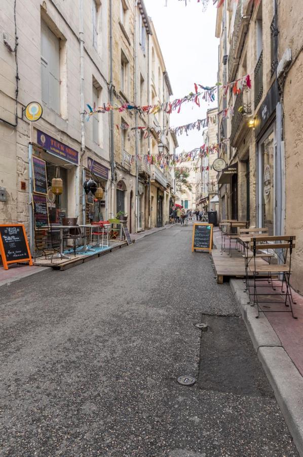 La Parenthese Roucher Montpellier - Duplex Climatise T2 Coeur Ecusson Meuble Toursime 3 Etoiles Exteriér fotografie
